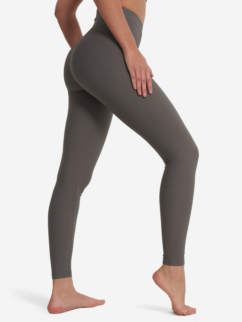 фото Легинсы женские demix highflow yoga, серый