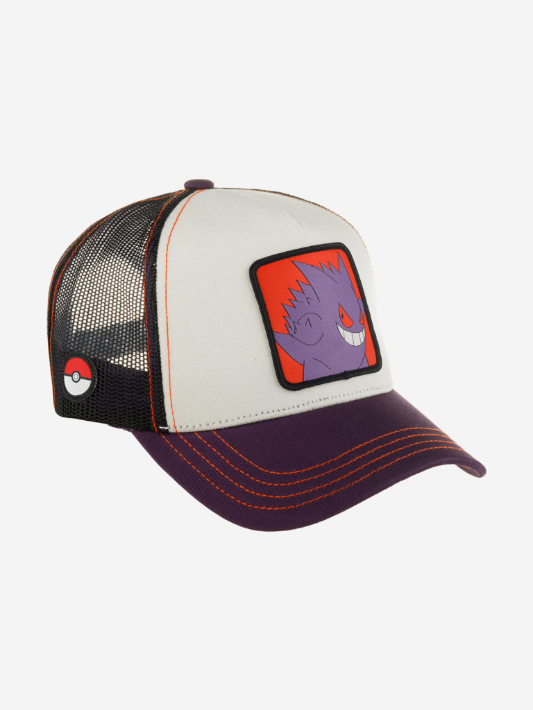 Бейсболка с сеточкой CAPSLAB CL/PKM5/1/CT/GEN Pokemon Gengar (фиолетовый)