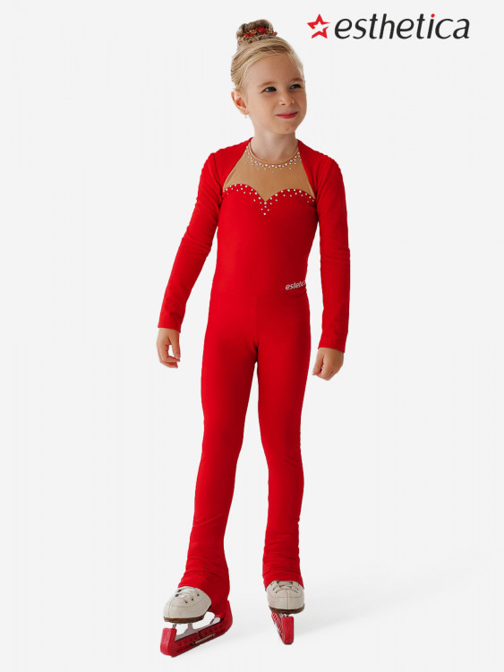 Комбинезон для фигурного катания для дквочки Estetica Свитти Соул
