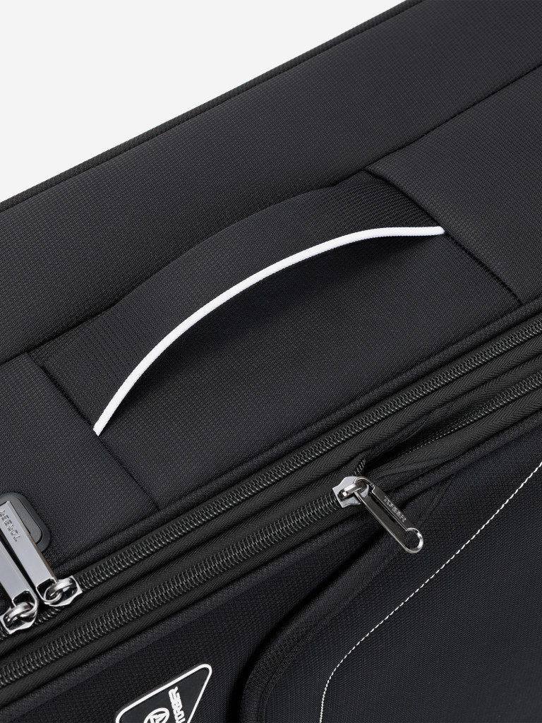 Чемодан TORBER Nero чёрный 63 л