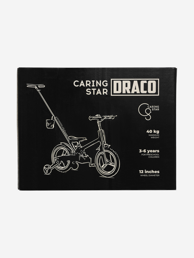 Детский беговел трансформер CARING STAR DRACO с ручкой
