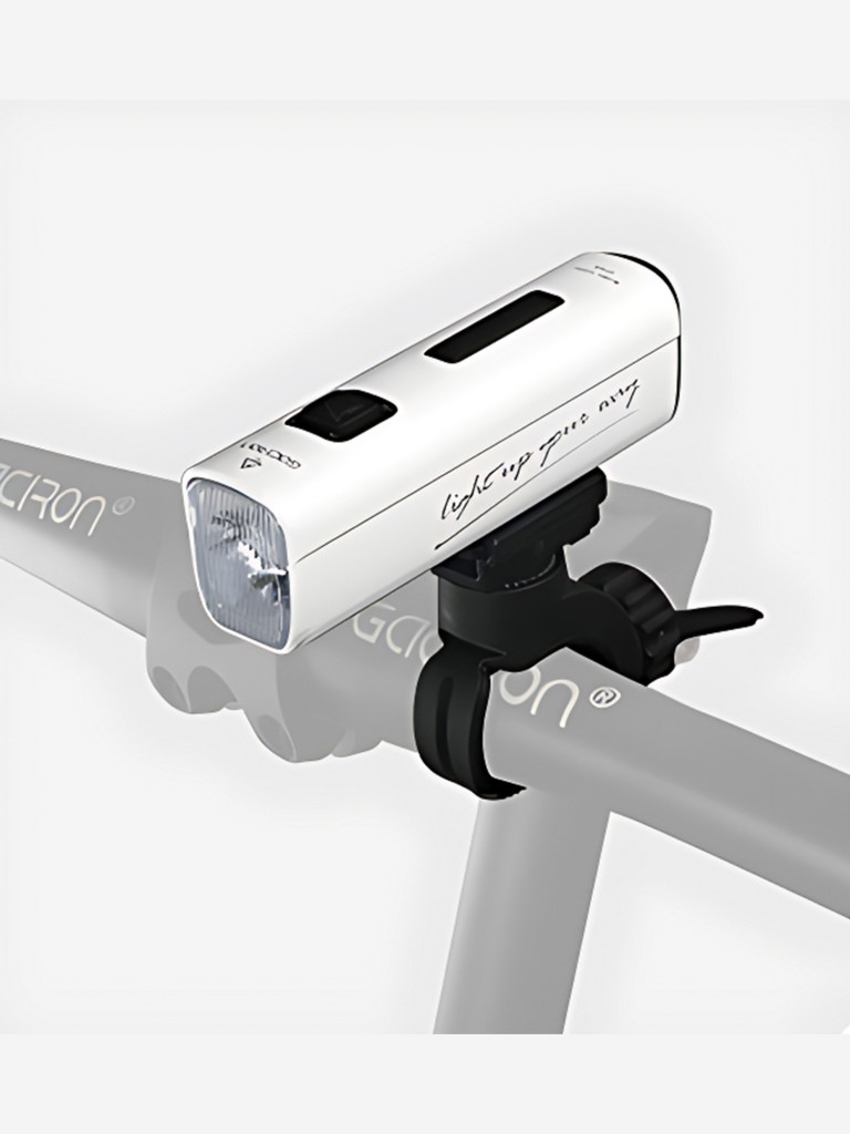 Фонарь велосипедный GACIRON Kiwi-1200, цвет белый