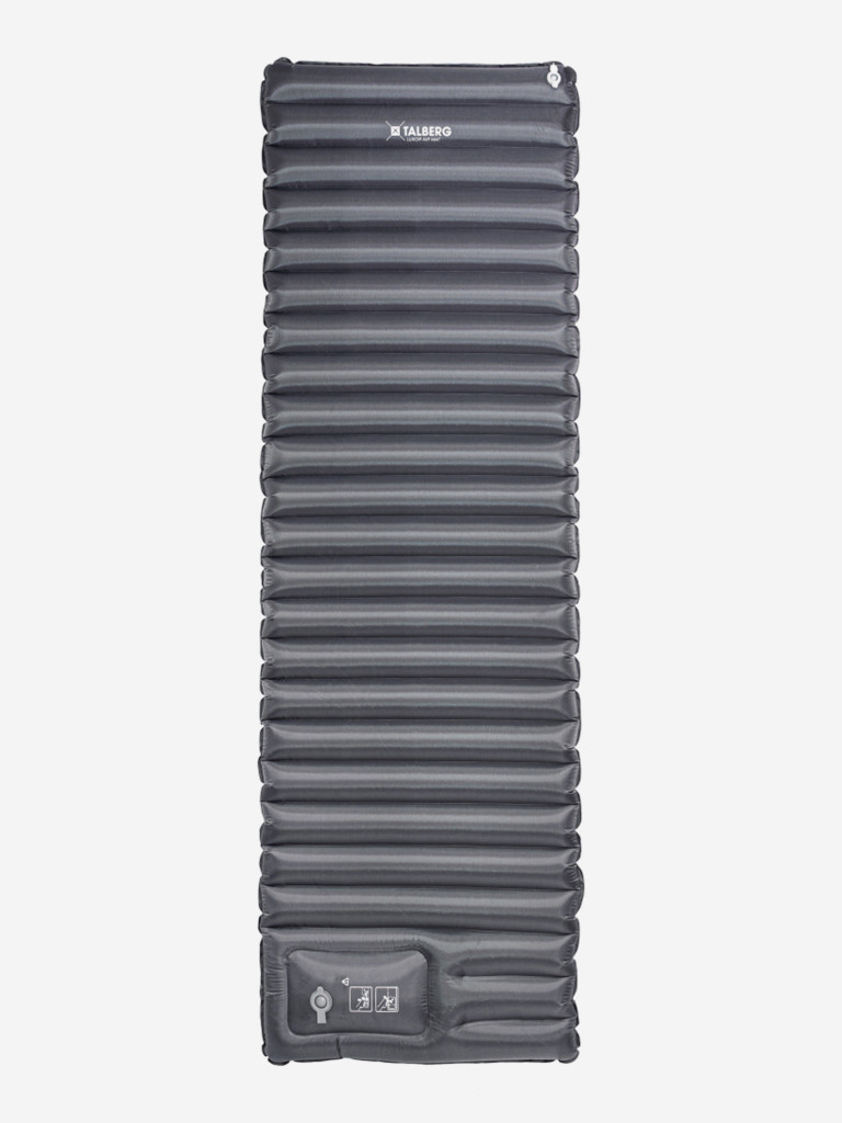 Коврик надувной LUXOR AIR GREY MAT, 185х60х8,оливковый