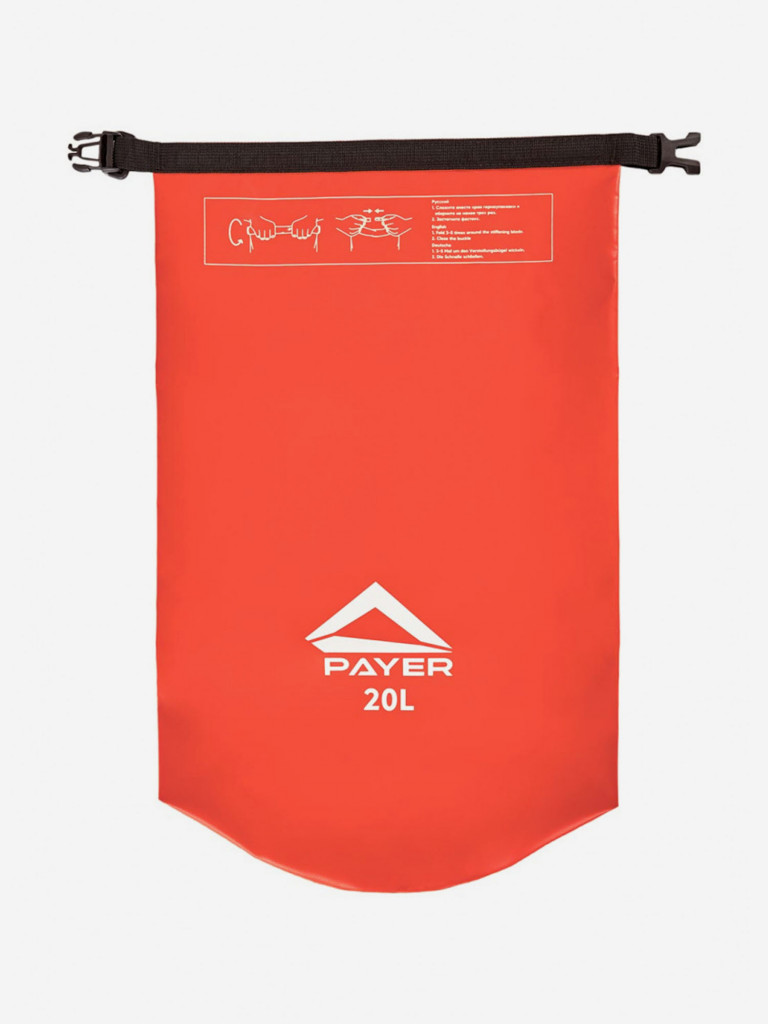 Гермомешок PAYER "Sugomak"(Сугомак) 20L (красный)