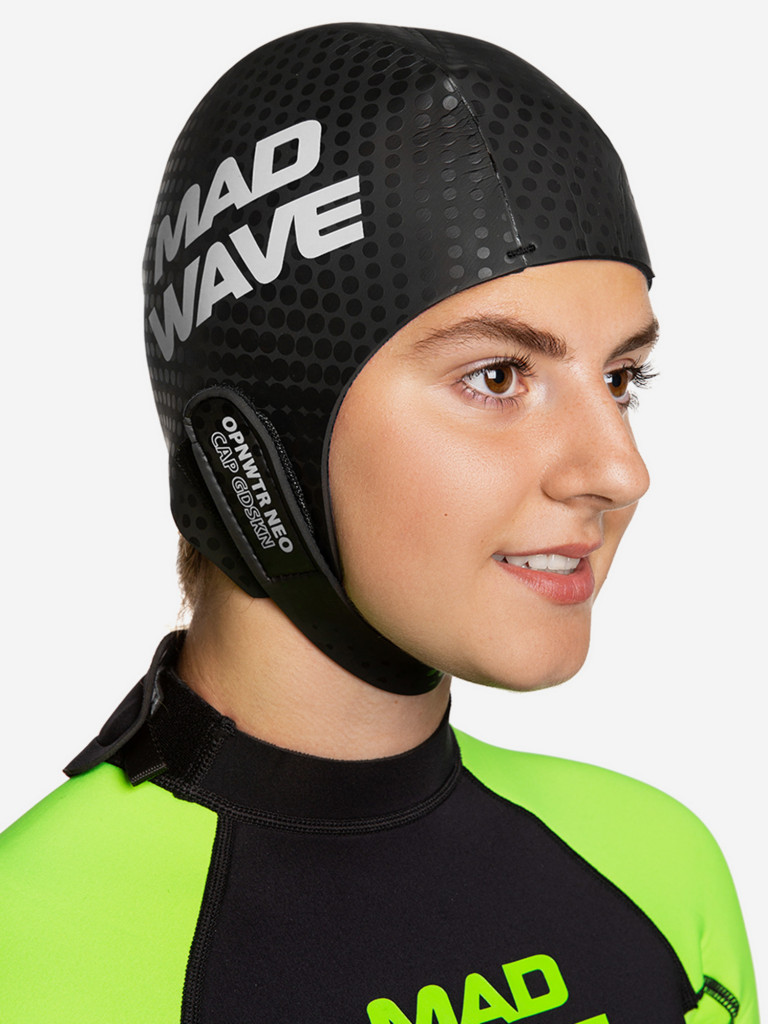 Шапка неопреновая Mad Wave OPNWTR Neo cap GDSKN