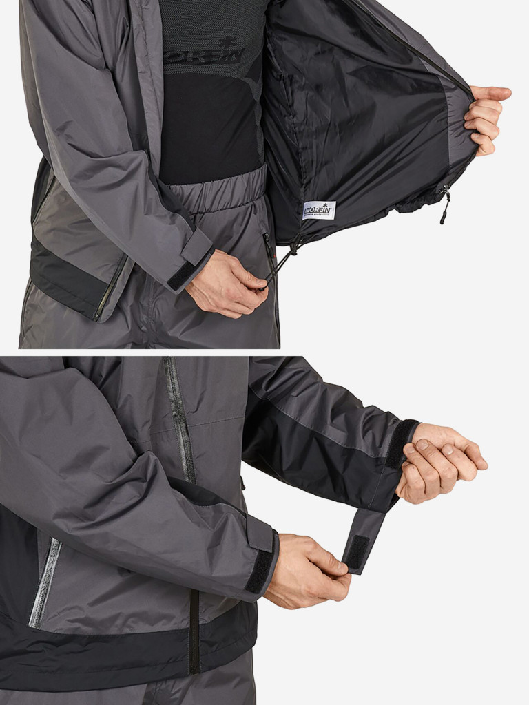 Костюм демисезонный Norfin THUNDER (куртка+брюки) для рыбалки и охоты