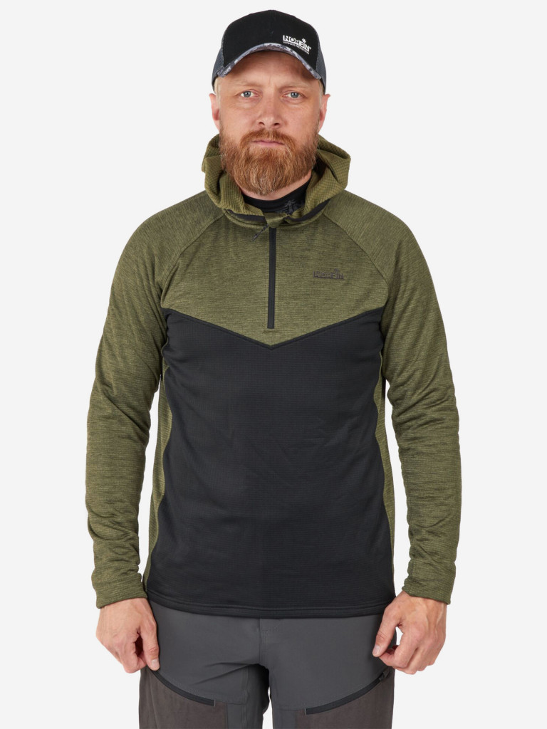 Толстовка флисовая Norfin TRAIL для рыбалки и охоты