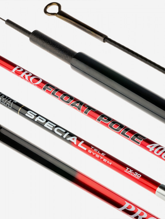 Удилище телескопическое углеволоконное д/с Akara Float Pole (15-35) 4,0 м б/к