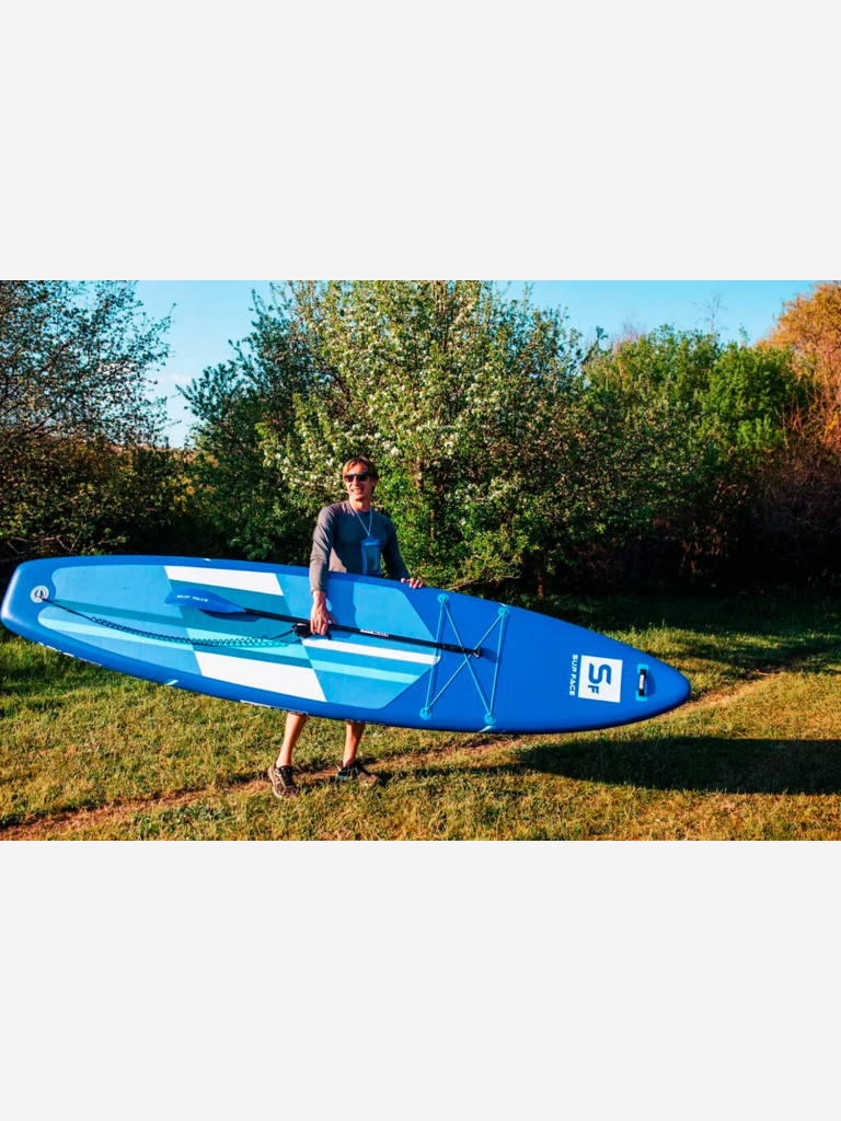 Весло для SUP SUP face, алюминий, 3х-частное
