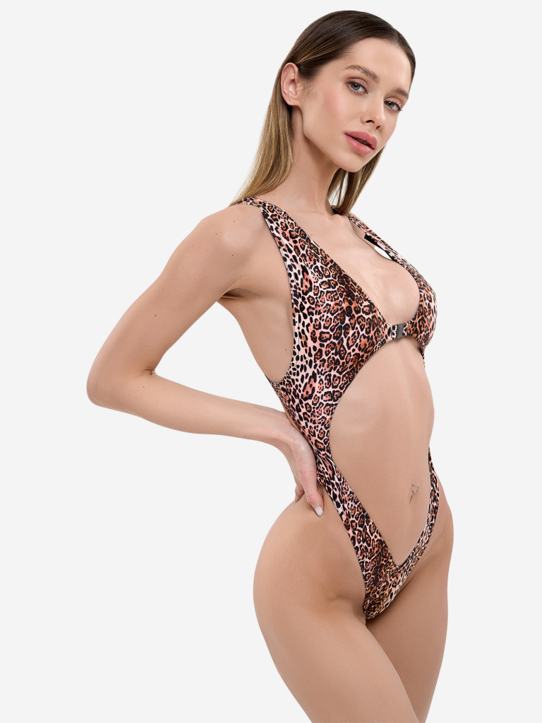 Купальник слитный женский Bona Fide BonaBombita "Leopard"