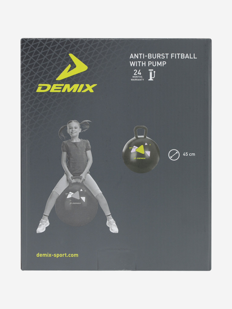 Мяч гимнастический с насосом Demix, 45 см