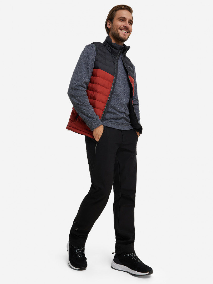 фото Жилет мужской columbia powder lite vest, красный