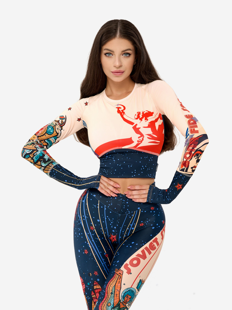 Рашгард женский Activity Rash "Russian girl"