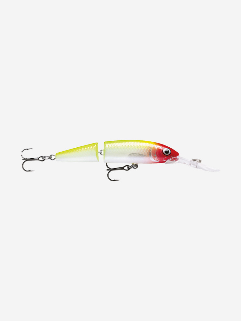 Воблер для рыбалки RAPALA Jointed Deep Husky Jerk 08, 8см, 5гр, цвет CLN, нейтральный