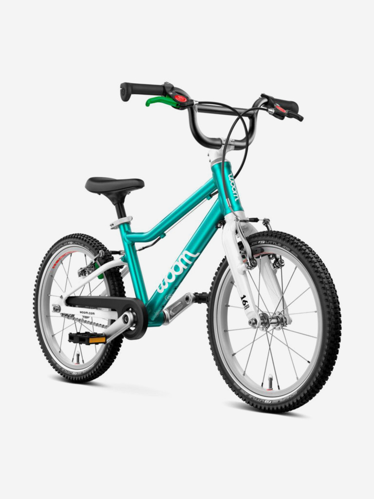 Велосипед детский Woom go 3 metallic petrol 16"