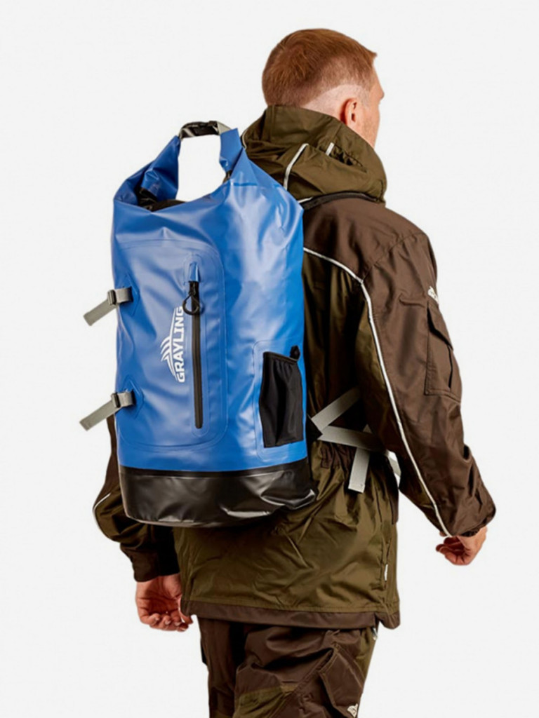 Герморюкзак унисекс GRAYLING "Aksay"(Аскай) 30L (синий)