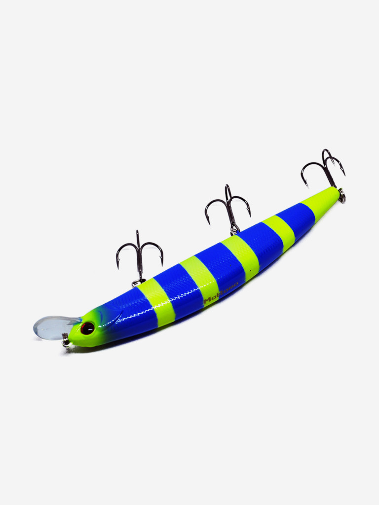 Воблер Mottomo Aringo 130SP 21,3g Blue Chartreuse