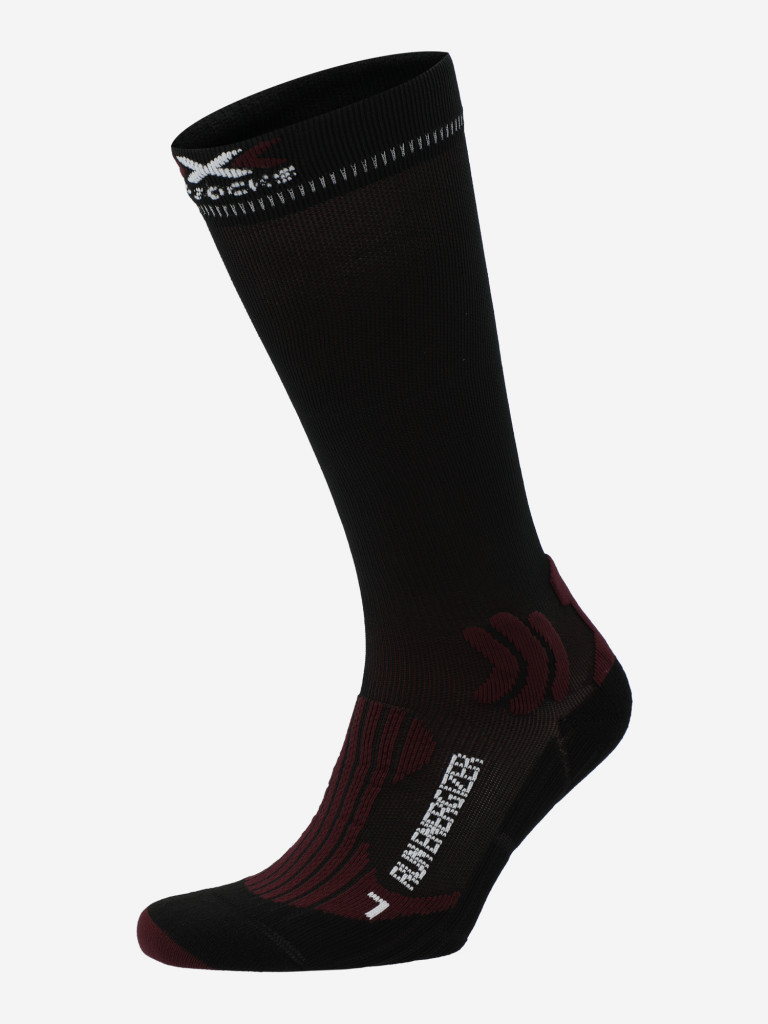 Гольфы X-Socks Run Energizer 4.0, 1 пара темно-рубиновый/черный цвет —  купить за 5799 руб., отзывы в интернет-магазине Спортмастер