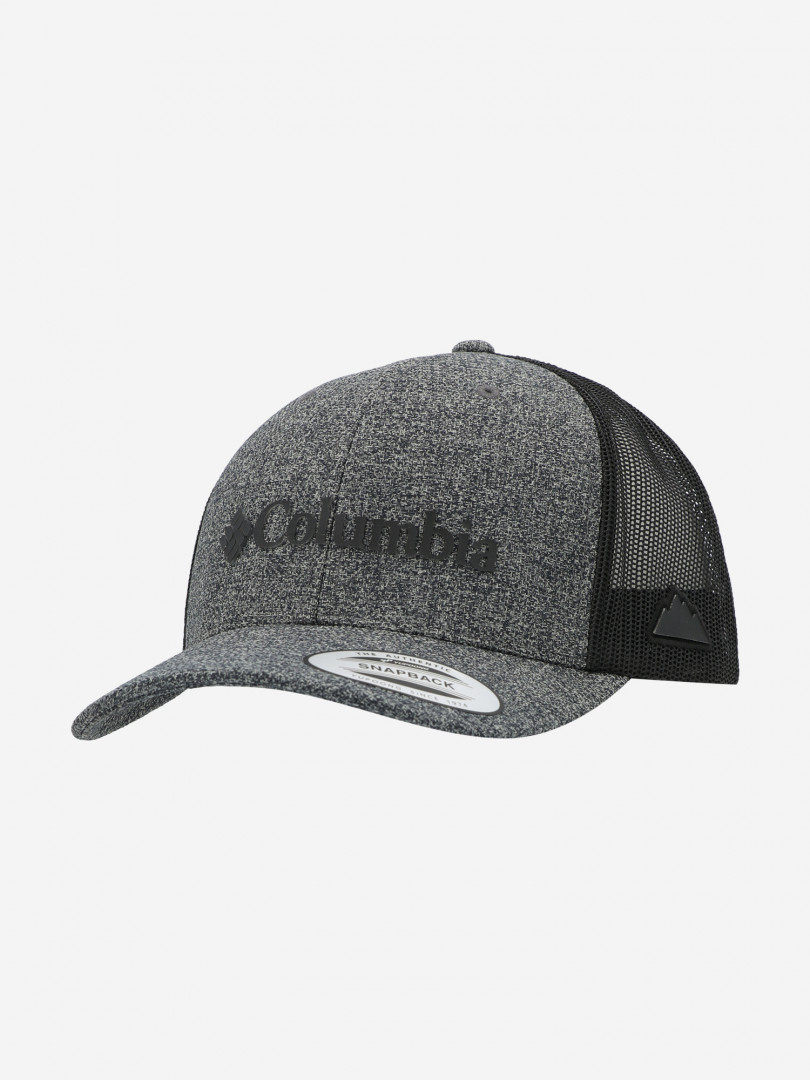 фото Бейсболка columbia mesh snap back - high, серый