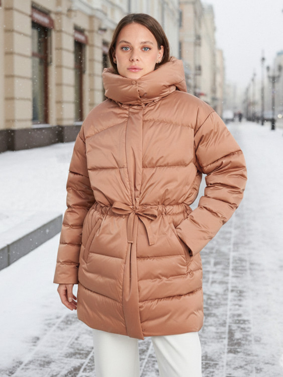 Пуховик женский оверсайз Sensana