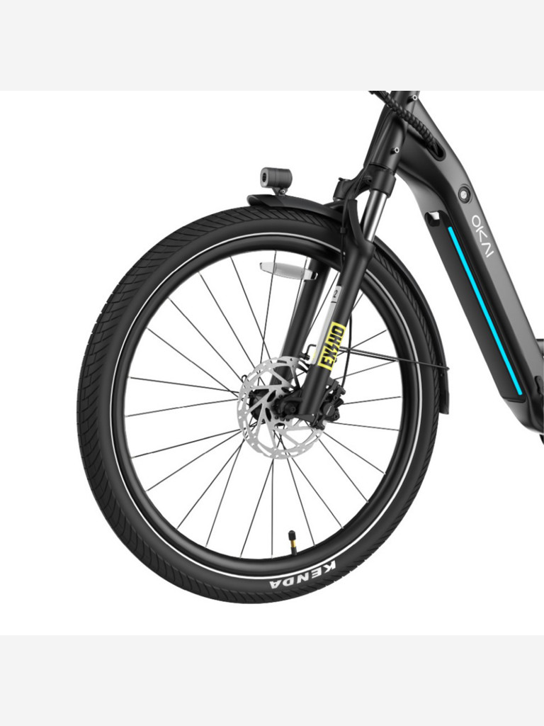Туристический электровелосипед OKAI EB80 TraVRS, 27.5", 750W в пике, пробег до 90км, нагрузка до 150кг