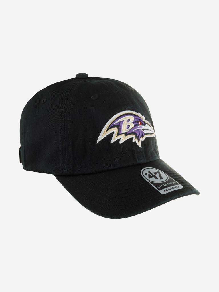 Бейсболка 47 BRAND F-RGW03GWS-BK Baltimore Ravens NFL (черный)