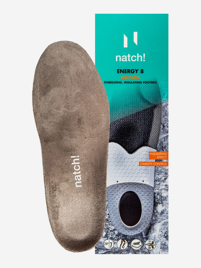 Стельки-супинаторы для обуви natch! ENERGY 8