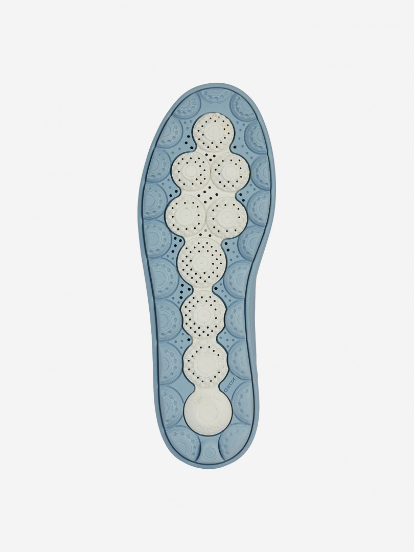 фото Полуботинки женские geox spherica ecub-1, голубой