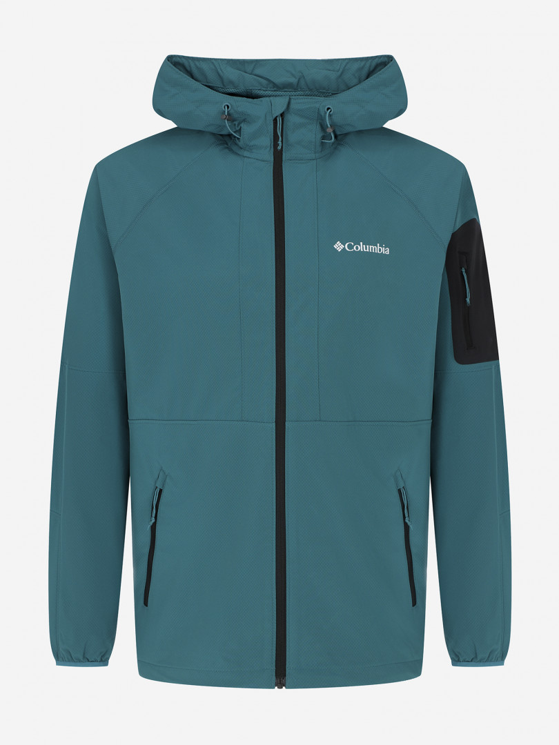 Куртка софтшелл мужская Columbia Tall Heights Ii Hooded Softshell Голубой 9499₽
