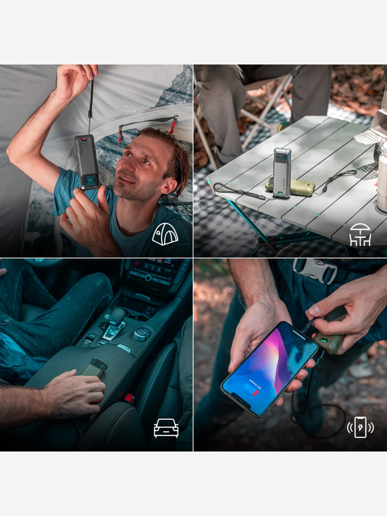 Фумигатор Flextail Max repel-s Grey