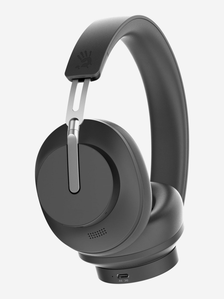 Наушники A4TECH Bloody MH390, 3.5 мм/Bluetooth, накладные, черный