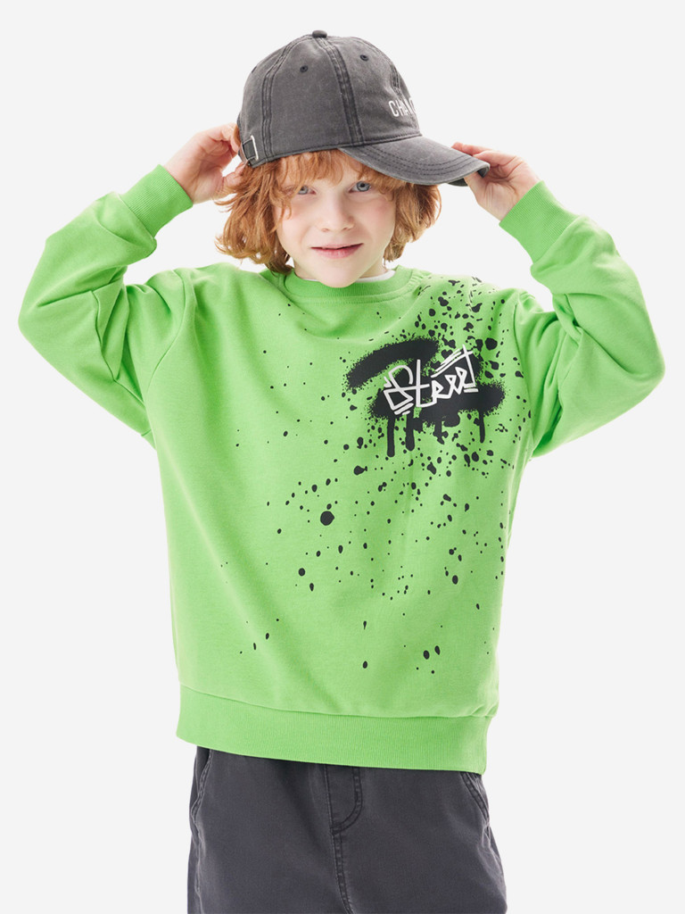 Свитшот с принтом для мальчиков TOTTI KIDS