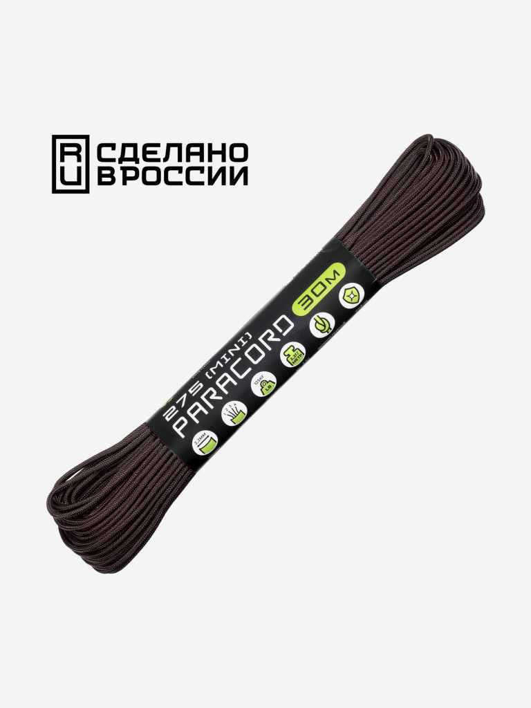 Паракорд 275 (мини) CORD nylon 30м RUS (brown)