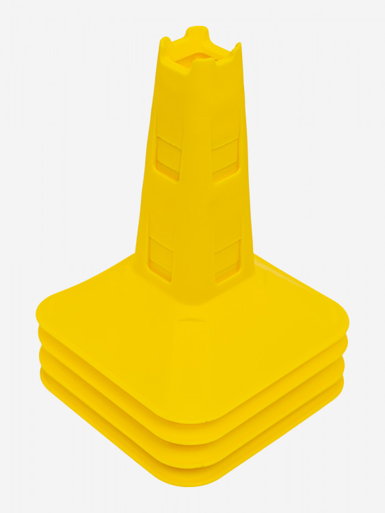 Конусы тренировочные "Agility Cones" PRO-F, EVA, желтые, комплект 4 шт.