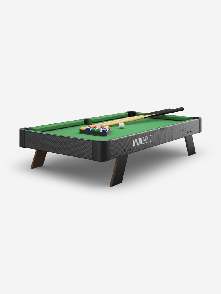 Игровой стол UNIX Line Мини Бильярд настольный 88х47 cм
