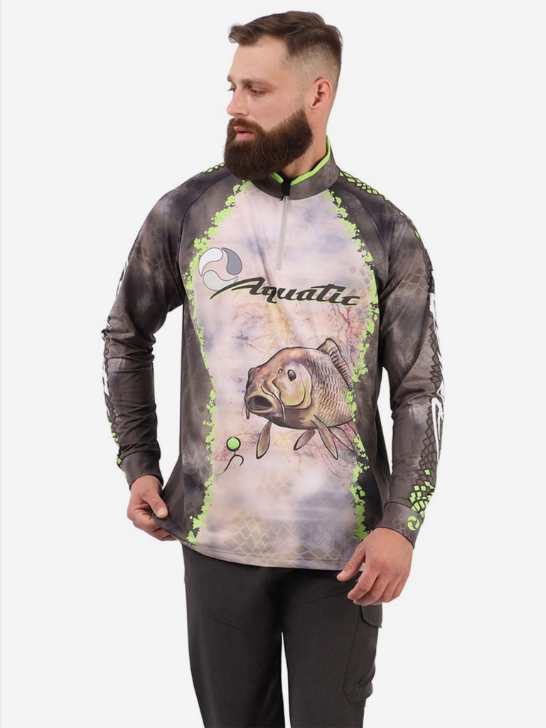 Комплект для рыбалки: джерси, бафф, перчатки, кепка и очки