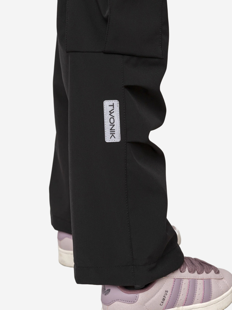 Брюки софтшелл для мальчика batik черный