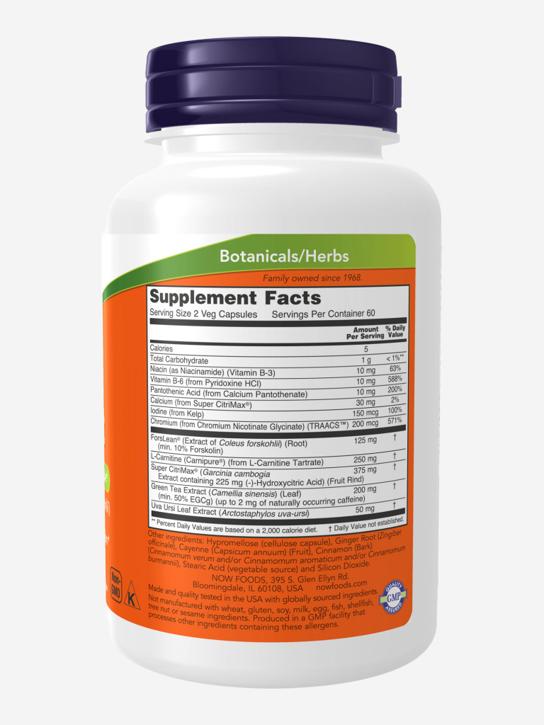 NOW Диет саппорт 855мг 120 капс