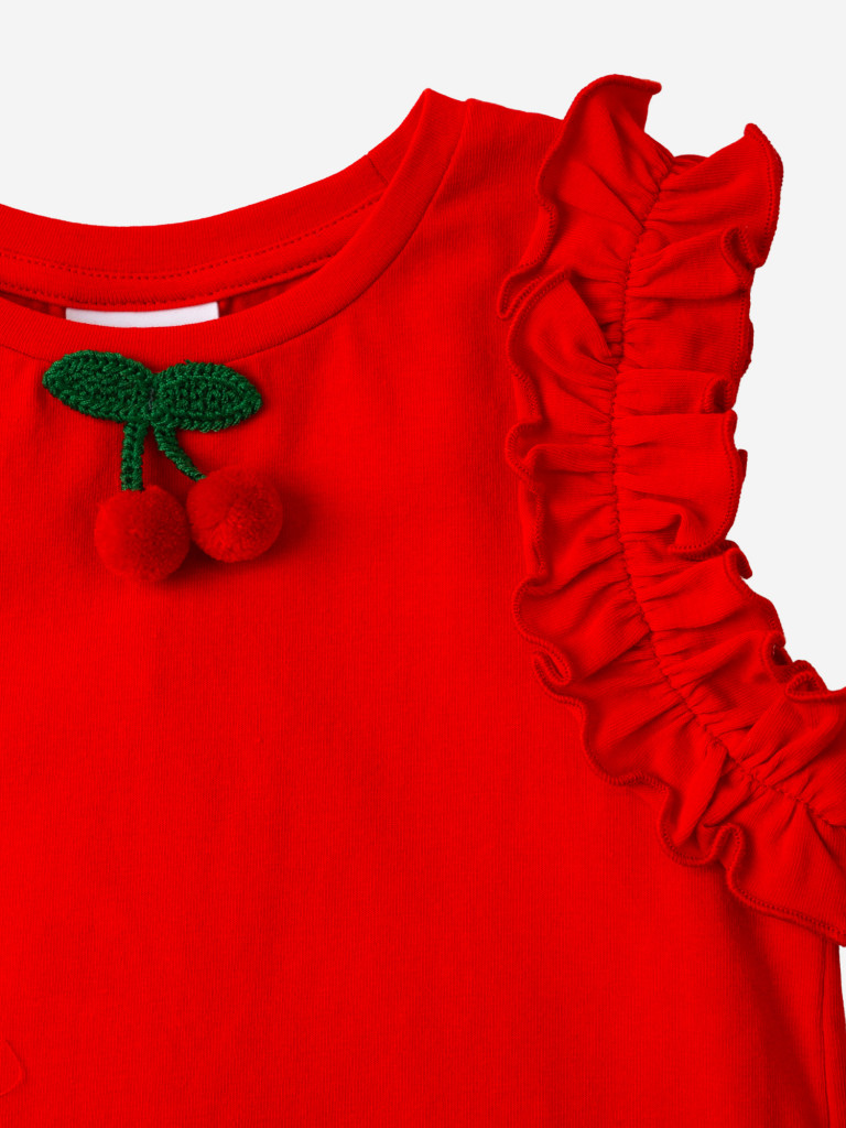 Комплект для девочек: майка, юбка-шорты PlayToday