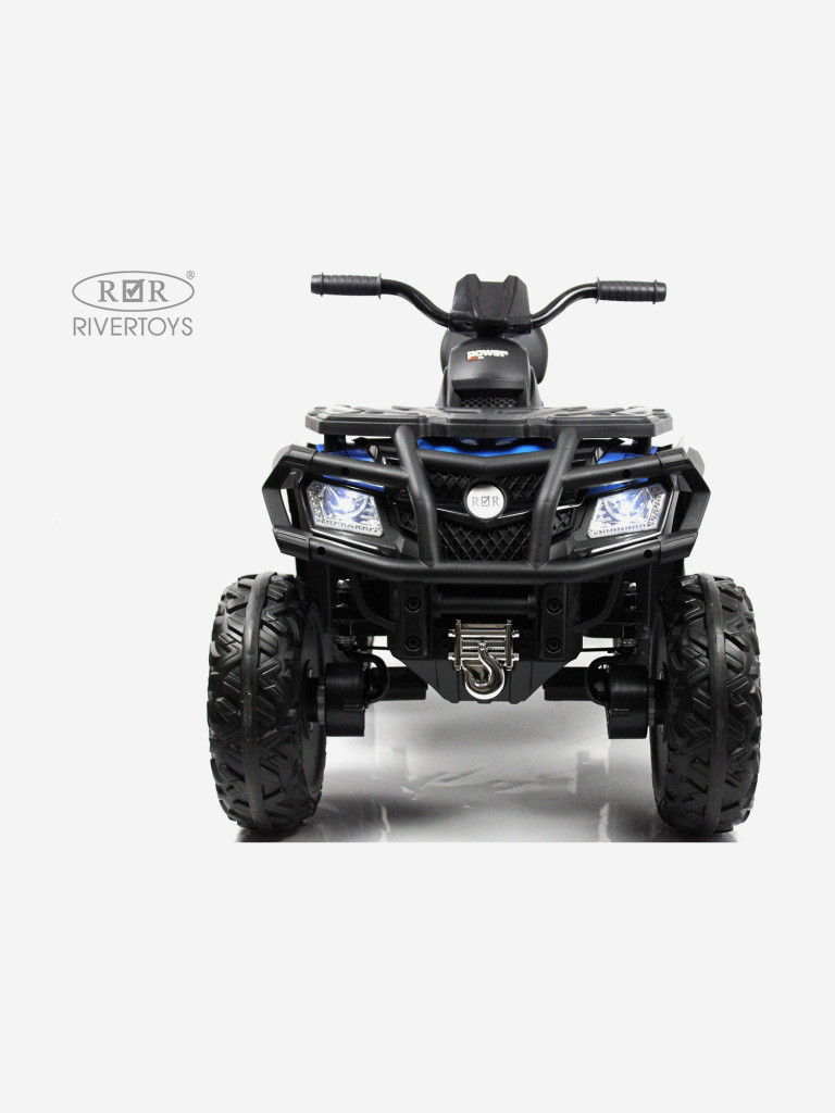 Детский электроквадроцикл RIVERTOYS T001TT 4WD синий