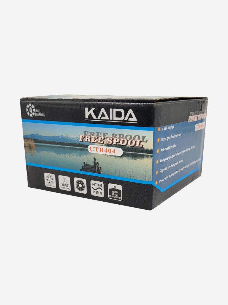 Катушка Kaida CTR-404, с задним фрикционом