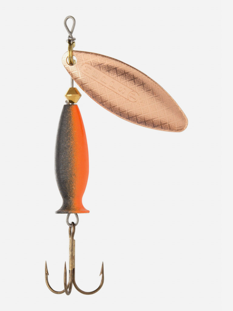 Блесна для рыбалки вертушка Mepps AGLIA LONG HEAVY, 1+ Copper, 1 штука