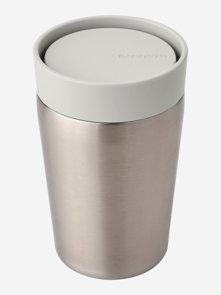 Термокружка Brabantia "Make&Take" 200мл светло-серый 228742