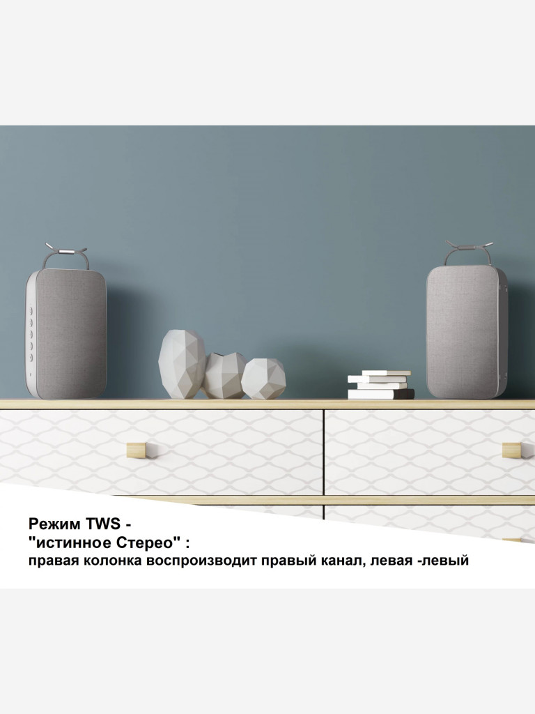Cтильная мощная блютус колонка Technisat Bluspeaker TWS XL, 0001/9119, Германия