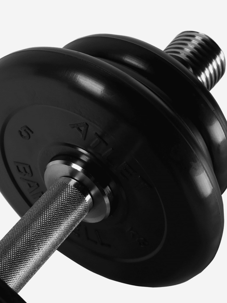 Гантели разборные BARBELL ATLET 1 по 26.5 кг (D 51 mm) Черный