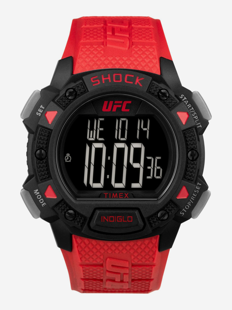 Спортивные часы TIMEX TW4B27600, электронные, 45 мм, с подсветкой Indiglo
