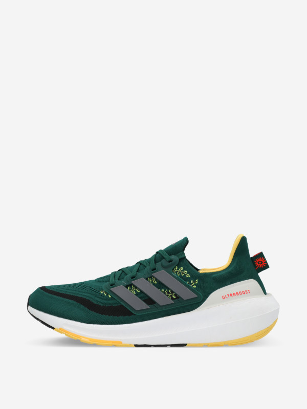 Кроссовки мужские adidas Ultraboost Light Earth Day зеленый/желтый/белый цвет — купить за 23759 руб. со скидкой 20 %, отзывы в интернет-магазине Спортмастер