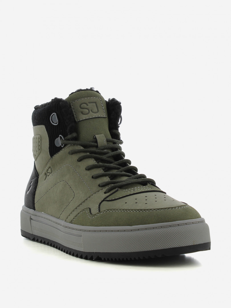фото Кеды утепленные мужские safety jogger eloy wtr high, зеленый