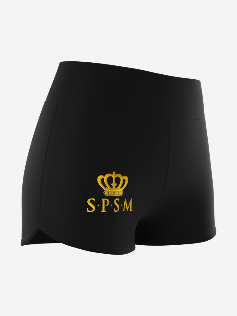 Шорты простые с черным кантом SPSM
