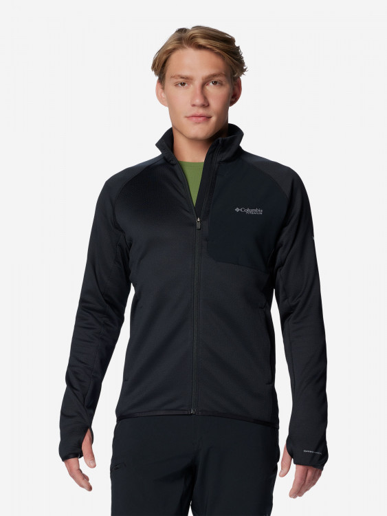 Джемпер флисовый мужской Columbia Triple Canyon Grid Fleece Fz II